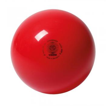 TOGU Adult Gymnastikball – Unlackiert, Rot, 16 cm, 300 g