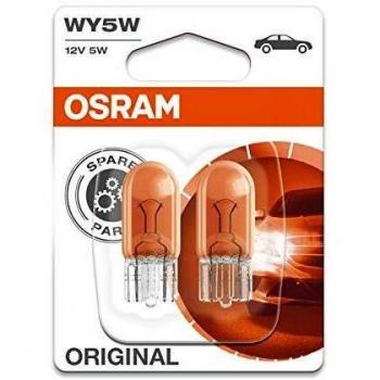 OSRAM Lampada alogena 12V WY5W 2827-02B per Indicatore direzione auto VW, AUDI, MERCEDES-BENZ
