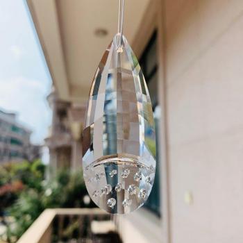 Colgante decorativo de cristal de 75mm