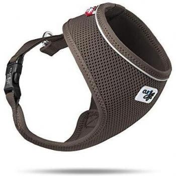 Curli Basic Air Mesh Harness, Brown, Extra Small