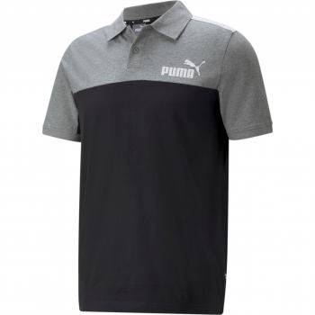 Polo A Maniche Corte Puma Block Nera L