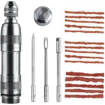 15-Piece Bike and Motorcycle Tire Repair Set