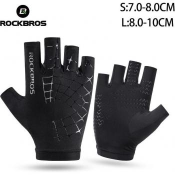 ROCKBROS Outdoor Fahrradhandschuhe mit Touchscreen und Anti-Rutsch-Eigenschaften