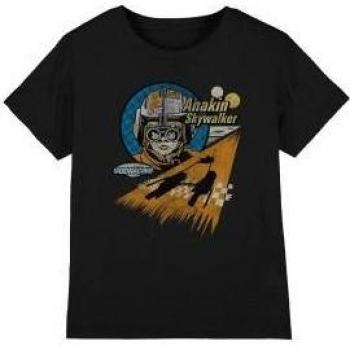Chemise Noir Anakin Skywalker Enfant – 12‑13 ans – Mos Espa