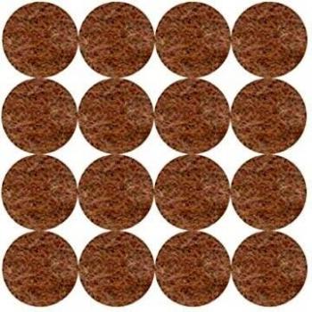 Set 16 Feltrini Beige 17mm – Lana Ultra Morbidi con Scotchgard (UU007823386)