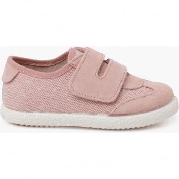 Baskets Enfant Rose Fermeture Velcro