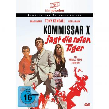 Kommissar X jagt die roten Tiger (Filmjuwelen) [DVD]
