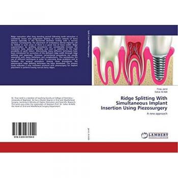 Ridge Splitting With Simultaneous Implant Insertion Using Piezosurgery: A new approach