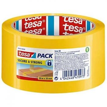 TESA Secure and Strong Yellow Tape