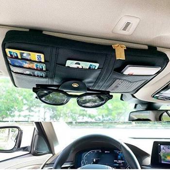 Dokumentenaufbewahrungstasche für Auto – Schwarz