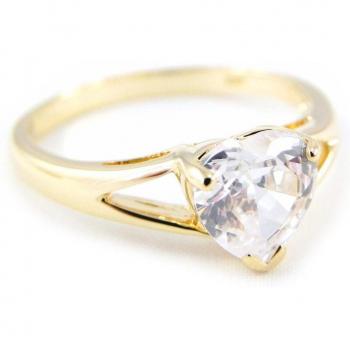 Braccialetto Plaqué Oro Eleganza Bianco 58