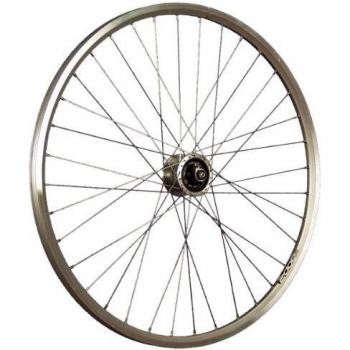 Velosolex Velo Avant Wheel zac2000 Dynamo Hub Disc Sport Argent 28 Pouces