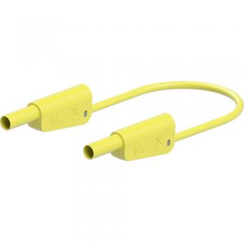 Staeubli SLK‑4A‑F25 Test Cable 150 cm – Yellow