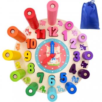 Montessori Uhr Puzzle Spielzeug