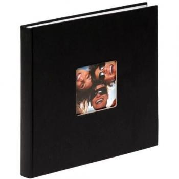 Walther+ design FA-205-B Album porta foto 26 cm x 25 cm Nero 40 pagine