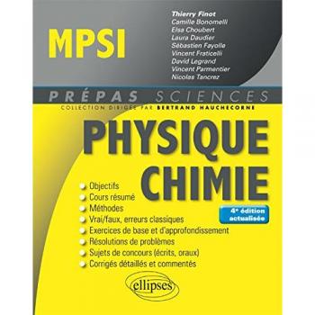 Physique-Chimie MPSI