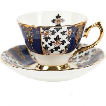 Cute Ceramic Espresso Coffee Cups with Saucer