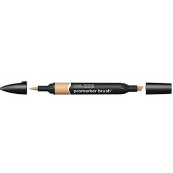 Rotulador BrushMarker Doble Punta Winsor & Newton con Punta Pincel Canela (O427)