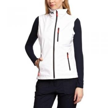Women's White L Helly Hansen Crew Garment