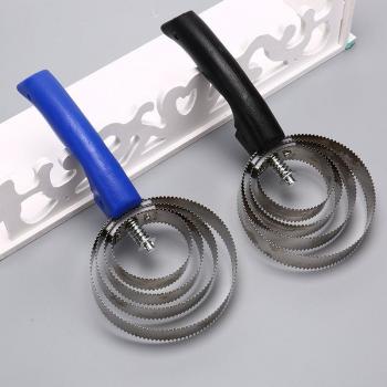 4-Loop Stainless Steel Pet Grooming Comb for Horses, Cats, and Dogs