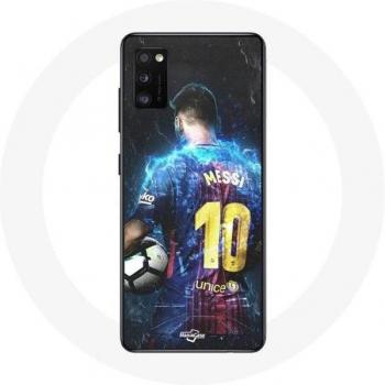 Coque Oppo A16 Messi Club Barcelone