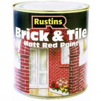 Rustin BRIT500 Red Brick/Tile Finish 500ml