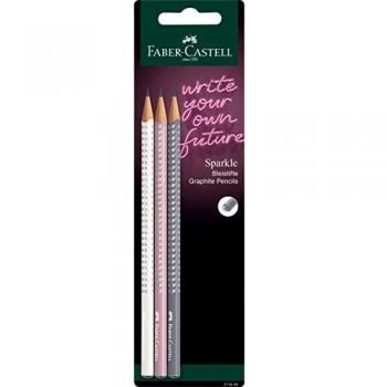 Faber-Castell Crayon Set Sparkle Summer – 3 Graphite Points