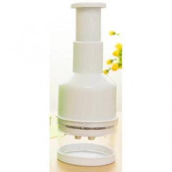 Handheld Onion and Garlic Press with Anti-Splash