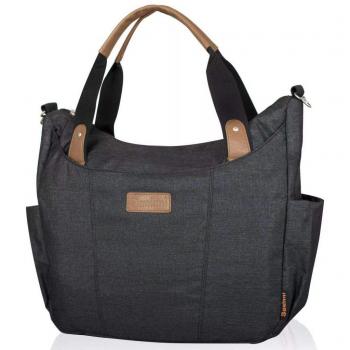 Borsa Multifunzionale Pannolini Bari – Nero Fasciatoio