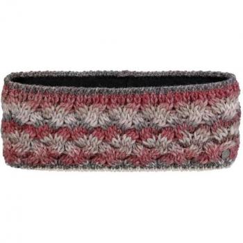 Grey & Red Farelle Headband – Lady's One‑Size Option
