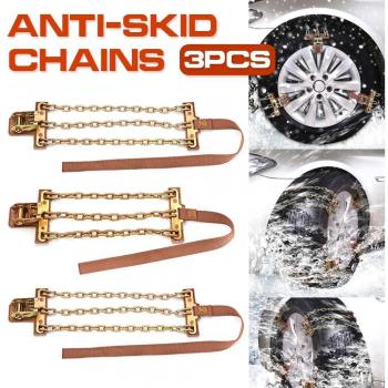 Wear-Resistant Steel Snow Chain Set