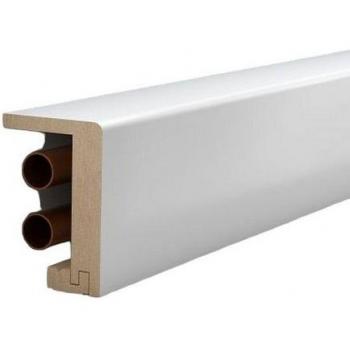 Plinthe Cache Tuyaux 2500 mm Blanc