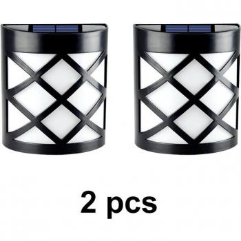IP55 Waterproof Solar Garden Wall Lights Set (8 PCS)