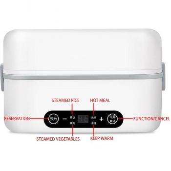 Boîte à déjeuner chauffante en acier inoxydable