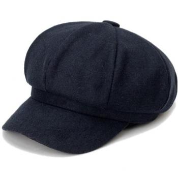 Casquette Automne-Hiver en Laine Unie