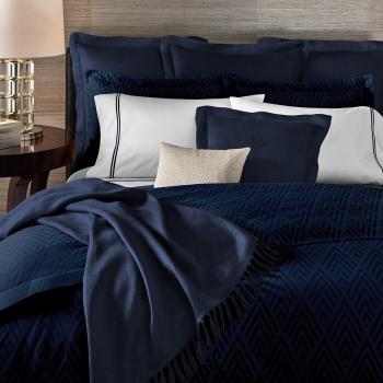 Housse de couette satin blanc Ralph Lauren 200x200 cm
