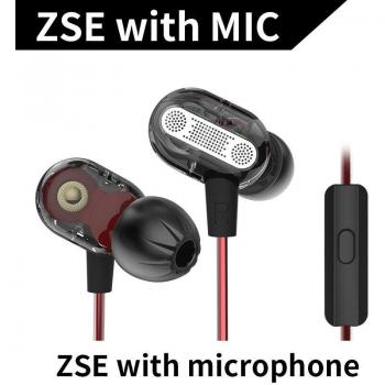 KZ ZSE Monitores Deportivos con Controlador Dinámico HiFi