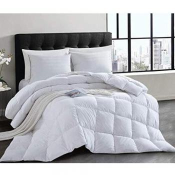 HOMBYS Natural White Goose Down Summer Duvet 4.5 Tog