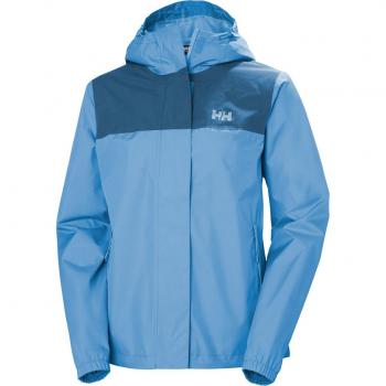 Giacca Helly Hansen Vancouver Rain blu cielo con cappuccio donna