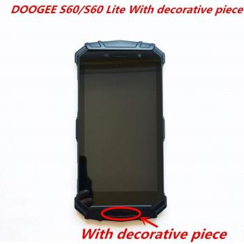 DOOGEE S60/S60 Lite Replacement LCD Display with Frame and Touch Screen Digitizer 5.2 inch