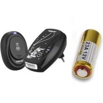 Smart Home Wireless Doorbell with 36 Chimes, Single Receiver, EU/US Plug-in