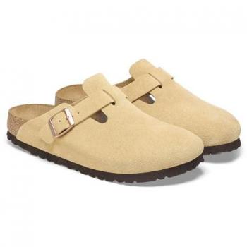 Birkenstock Boston Vl Latte Cream Beige