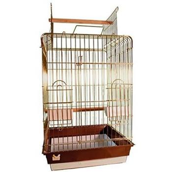 Kit 2 Jaulas Lecce para pájaros y aves grandes