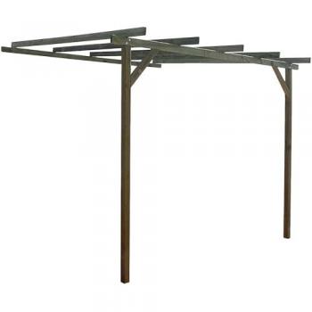 Pérgola Pared Gama Kai 300x240x240 a 270 cm