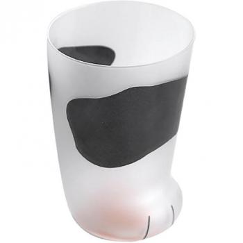 Clear Cat Foot Coffee Cup