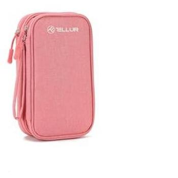Valigia Tellur Organizzatore Cavi Rosa 1,57 Litri