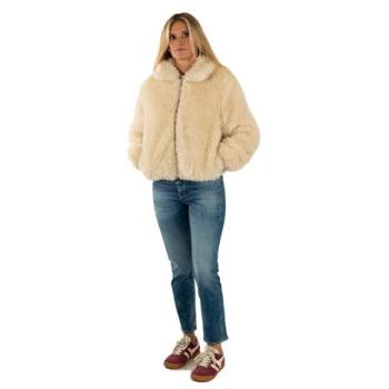 Levi's Veste Fourrure Faux Crème M