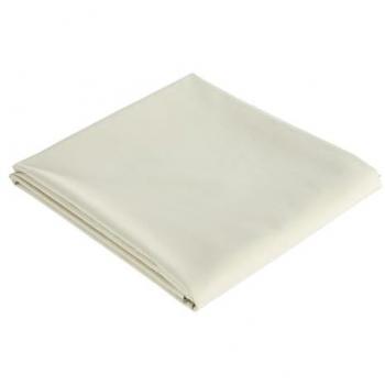 Christy 200TC Double Flat Sheet, 100% Organic Cotton, Beige