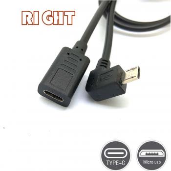 Conector Tipo C Hembra a Micro-USB Macho