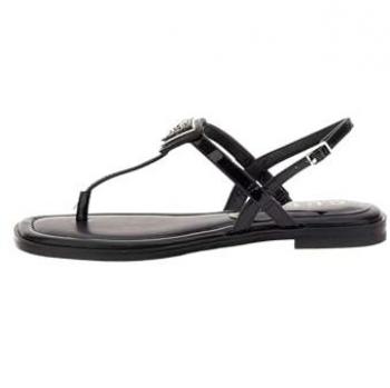 Guess Flat Sandals – Women’s – Black – Size 10 (US) – Casual